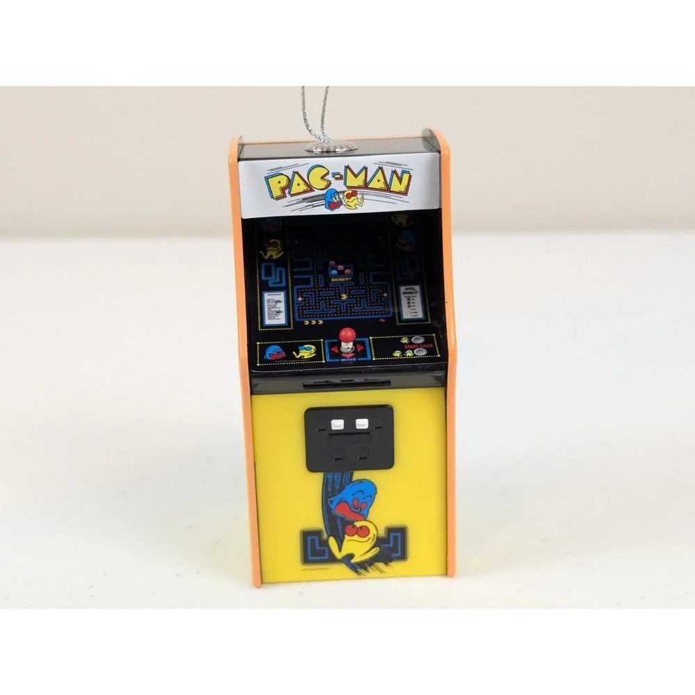 Pac-Man Arcade Cabinet Christmas Ornament Ruz 4